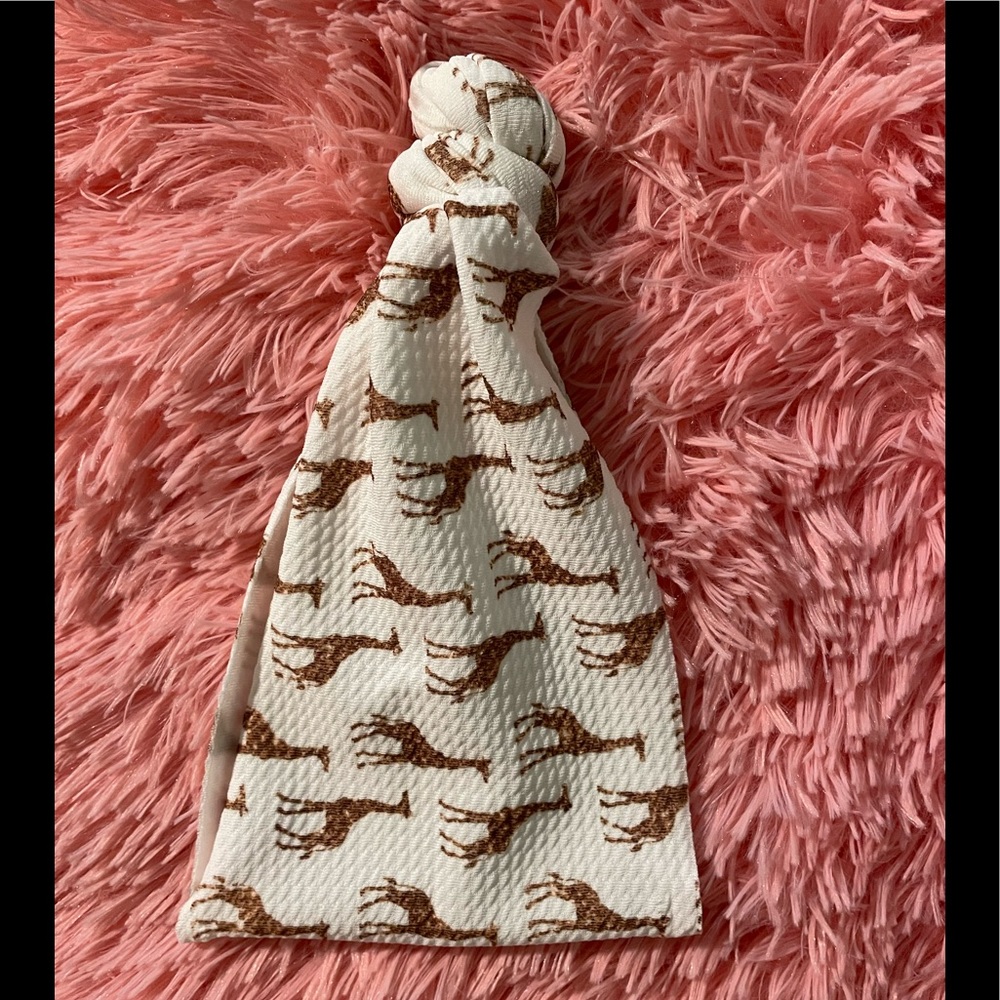 Giraffe Toddler Topknot